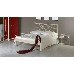 Französisches Bett Arica - 160x200 cm - creme
