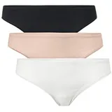 hessnatur Slip Regular Cut 3er Pack Damen Cotton Feel aus Bio-Baumwolle | nachhaltig und fair hergestellt (Fair Wear Foundation) - 42