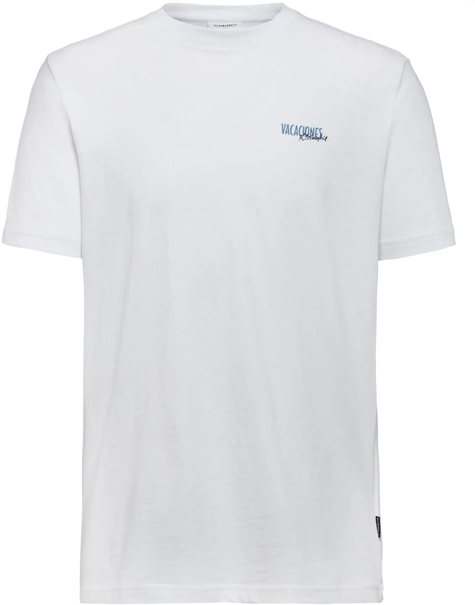 Kleinigkeit Big Vacaciones T-Shirt Herren in white, Größe L - weiß