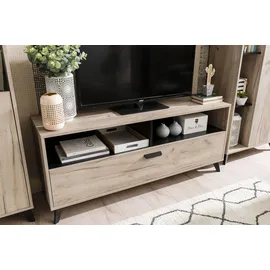 INOSIGN Umbria Lowboard 137,5 cm Grau Spanplatte