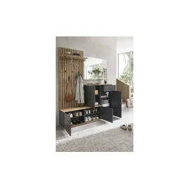 Bega Consult Fynn Kompaktgarderobe 148x199x38 grau