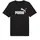 Puma Unisex ESS 2 Color No. 1 Logo Tee, T-Shirts, Puma Black-Spring Fern,