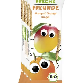 Erdbär Freche Freunde Bio Fruchtriegel Mango & Orange 4 x 23 g