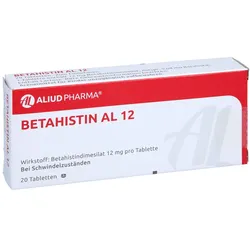 Betahistin AL 12 Tabletten 20 St