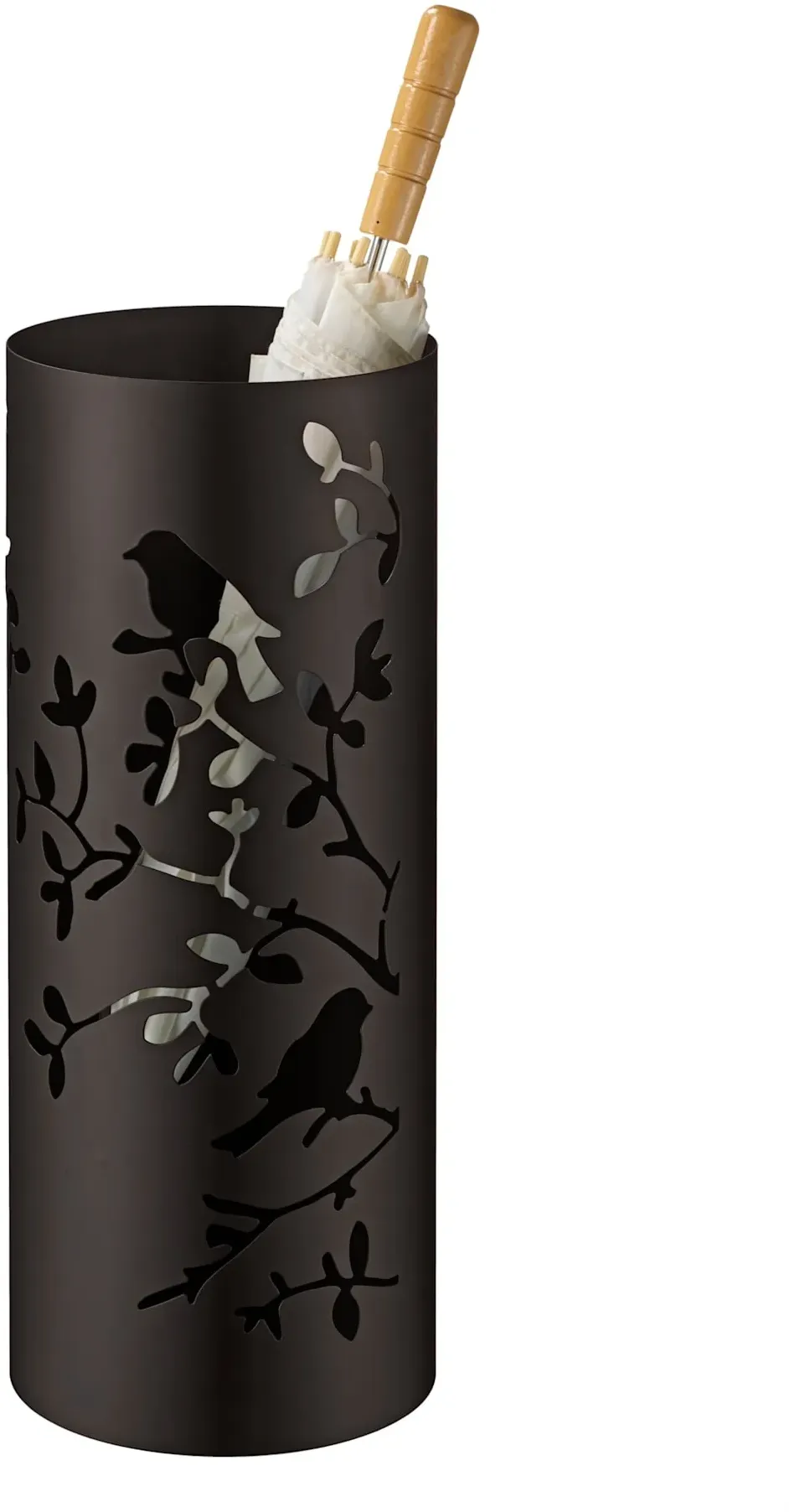 Schirmständer HEINE HOME, schwarz, H:50cm, Metall, Regenschirmständer, Schirmständer