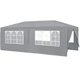 casa.pro Pavillon Wedau 6 x 3 m Dunkelgrau