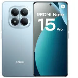 Xiaomi Smartphone Glacier Blue – Redmi Note 15 Pro, 8 GB RAM, 256 GB Speicher