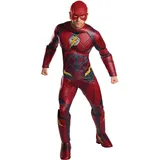 Rubies Offizielles Superman-Kostüm für Erwachsene von Rubie‘s, DC Warner Bros Justice League Superman-Kostüm Halloween