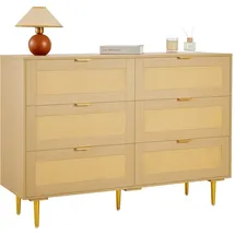 Vevor Rattankommode 120 x 39,5 x 85,4 cm