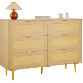 Vevor Rattankommode 120 x 39,5 x 85,4 cm