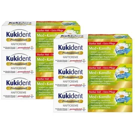 Kukident Haftcreme Med + Kamille 6 x 40 g