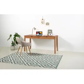 INOSIGN Schreibtisch »Gava«, (1 St.), Kiefer massiv, eingefräste Griffmulden, Höhe 80 cm
