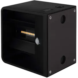 GLOBO Wandleuchte schwarz Akku Magnet USB verstellbar, 1x LED 1W 50Lm warmweiß, LxBxH 10,1x10,1x8 cm, 2er Set