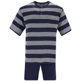 HAJO Pyjama Klima Light Blau S