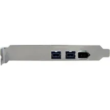 Startech 3 Port PCI-E 1394b FireWire Card Kontrollerkarte