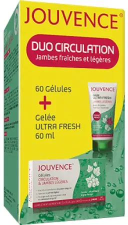 Jouvence De L'Abbé Soury Duo Kreislauf 60 Kapseln + Gel 60ml
