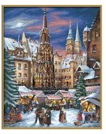 Der Nürnberger Christkindlesmarkt Malen nach Zahlen