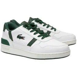 LACOSTE Kinder Sneaker - T-CLIP DO YOU SPEAK, Turnschuhe Weiß/Grün EUR 38