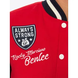 BENLEE Rocky Marciano Newark Jacke Rot/Navy/Ecru L