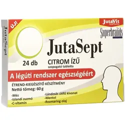 JutaVit JutaSept Lozenges (24 Lutschtabletten, Zitrone)