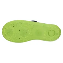 Fischer Markenschuh Klett-Hausschuh Blau 28