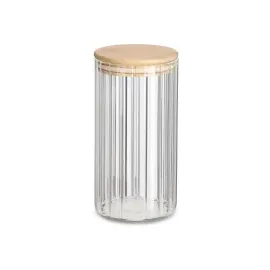 Zeller Vorratsglas Rillen 800 ml 2 St.