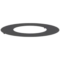 VidaXL Metall-Pflanzring Schwarz Metall 70 cm Durchmesser