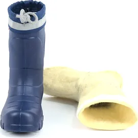 DEMAR demar. Kinder Gummistiefel Winterstiefel Regenstiefel Kinderstiefel gefüttert DUNKELBLAU Größe 26/27 - 26/27