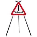 Warnschilder Treibjagd