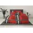 H.I.S. Cassia kariert Rot 135 x 200 cm + 2 x 80 x 80 cm