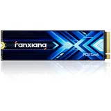 fanxiang S910 Pro 2TB PCIe 5.0x4 NVMe M.2 SSD, Lesegeschwindigkeiten von bis zu 14.000 MB/s, 10.000 MB/s Schreiben, Interne SSD, PCIe 4.0 abwärtskompatibel, SSD für Gaming, Videobearbeitung und AI