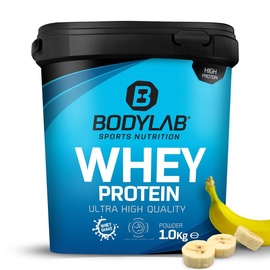 Bodylab24 Whey Protein Banane Pulver 1000 g