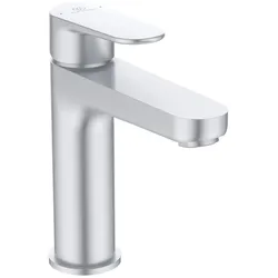 Ideal Standard Cerafine O Waschtischarmatur mit Push-Open, Badarmaturen, silver