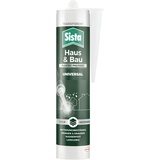 Sista Haus & Bau Universal FlexTec Polymer, Universal-Silikon für Fugen innen & außen, witterungsbeständige Dichtmasse für viele Materialien*, wasserfeste Fugenmasse, 1x280ml Kartusche, transparent