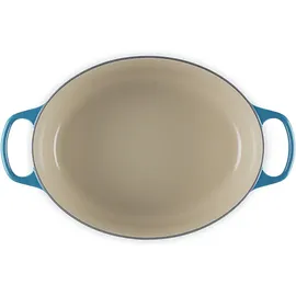 Le Creuset Signature Bräter 31 cm oval deep teal