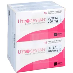 UTROGESTAN Luteal 200 mg Weichkaps.z.vaginal.Anwe. 90 St