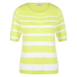 Rundhals-Pullover aus 100% SUPIMA®-Baumwolle Peter Hahn grün, 42