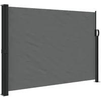 VidaXL Seitenmarkise Ausziehbar Anthrazit 140x300 cm
