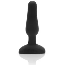 Analplug mit Fernbedienung B-Vibe NOVICE Schwarz