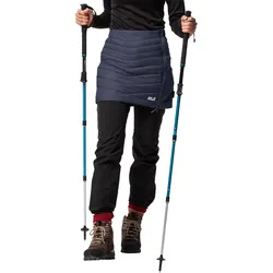 Jack Wolfskin Winterrock Atmosphere (winddicht, warm wattiert, PFC-frei) graphitgrau Damen