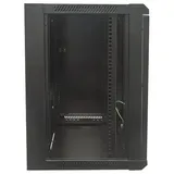 Intellinet Network Solutions Intellinet 19" Wandverteiler 9HE Flatpack schwarz 711777