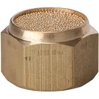 Riegler Sinterbronce-Schalldämpfer, flach, M5 i., SW 8