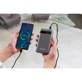 Intenso Powerbank PD10000 mAh schwarz/silber