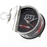 vw-collect VW GTI Tisch-Uhr, Magnet-Uhr, MyClock auch personalisierbar, Foto-Geschenk (Since 1976)