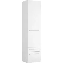 Priess Wäscheschrank Barcelona 48 x 193 x 36 cm Weiß