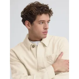 CASUAL FRIDAY Hemdjacke aus Leinen CFEvensen beige / taupe XXXL