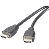 SpeaKa Professional HDMI Anschlusskabel HDMI-A Stecker, HDMI-A Stecker 0.50m
