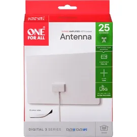 One for All SV 9440-5G Passive DVB-T/T2-Flachantenne Innenbereich Weiß