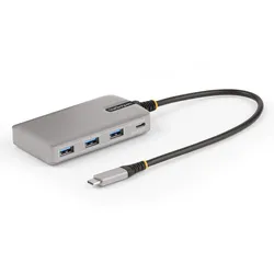 StarTech.com 4-Port USB-C Hub with USB-C DP Alt Mode Video Output 4K 60Hz, 3x US