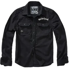 Brandit Textil Motörhead Vintage Langarmhemd Schwarz 4XL